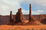 Yei Bi Chei and the Totem Pole in Monument Valley
